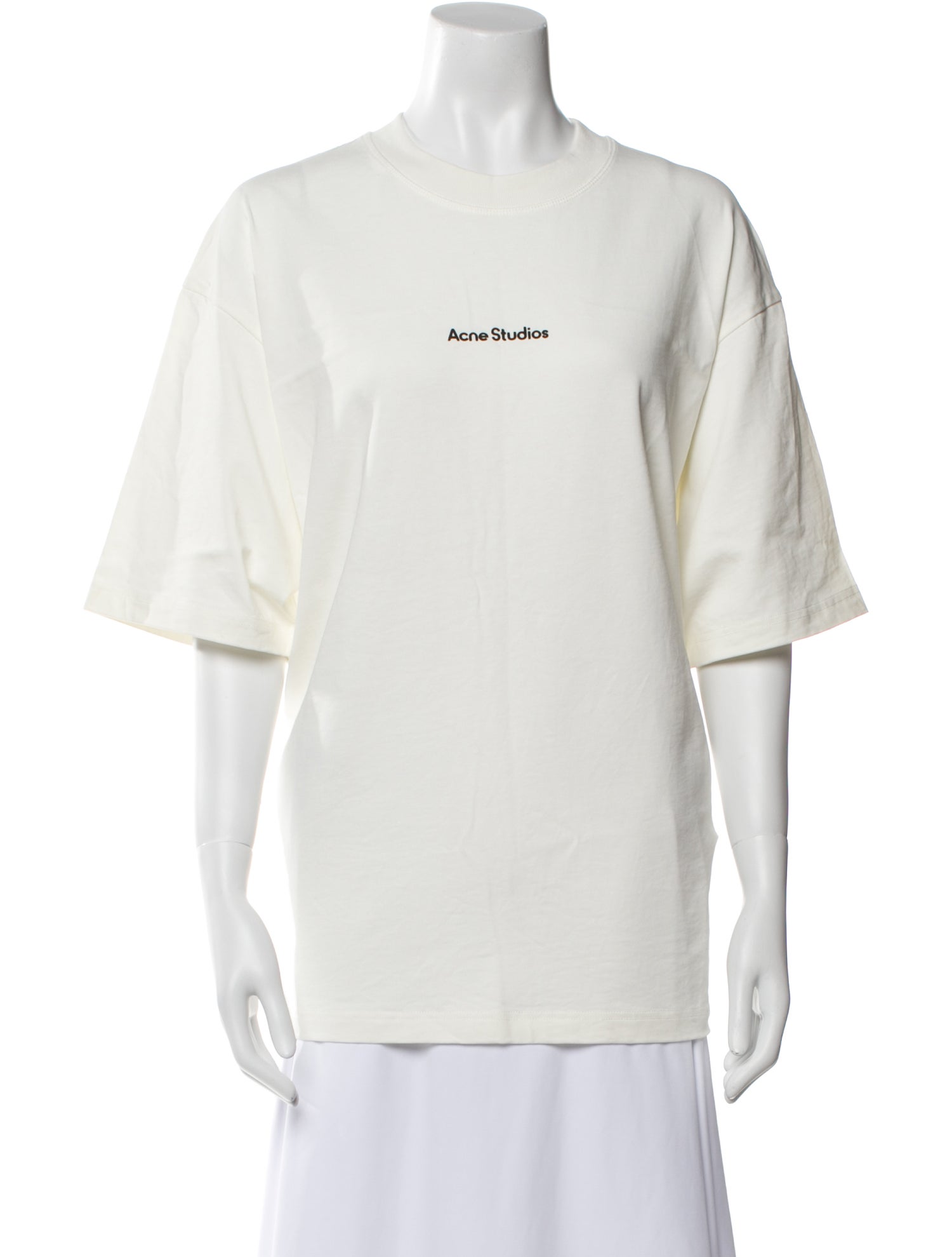 Acne Studios Graphic Print Crew Neck T-Shirt