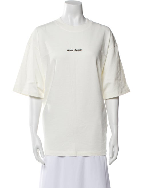 Acne Studios Graphic Print Crew Neck T-Shirt