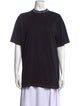 Acne Studios Mock Neck Short Sleeve T-Shirt