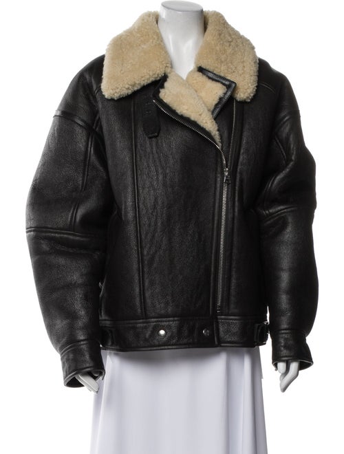 Acne Studios Shearling Faux Fur Jacket