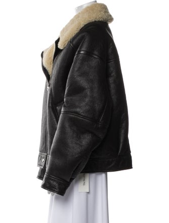 Acne Studios Shearling Faux Fur Jacket