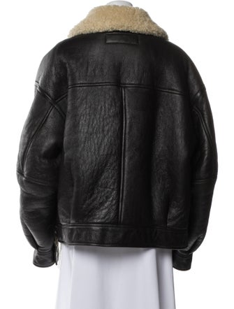 Acne Studios Shearling Faux Fur Jacket