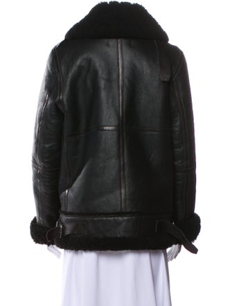 Acne Studios Shearling Fur Coat