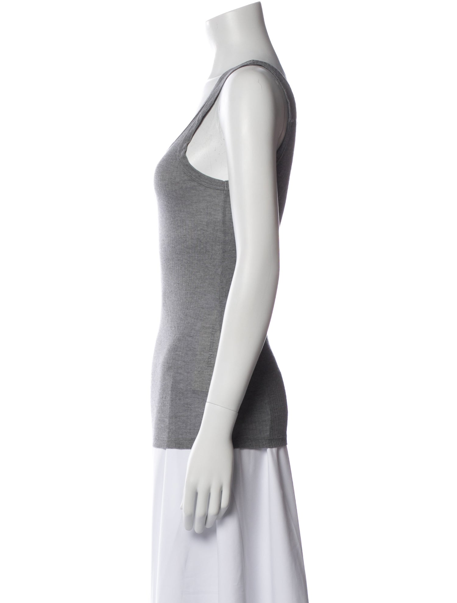 Acne Studios Scoop Neck Sleeveless Top