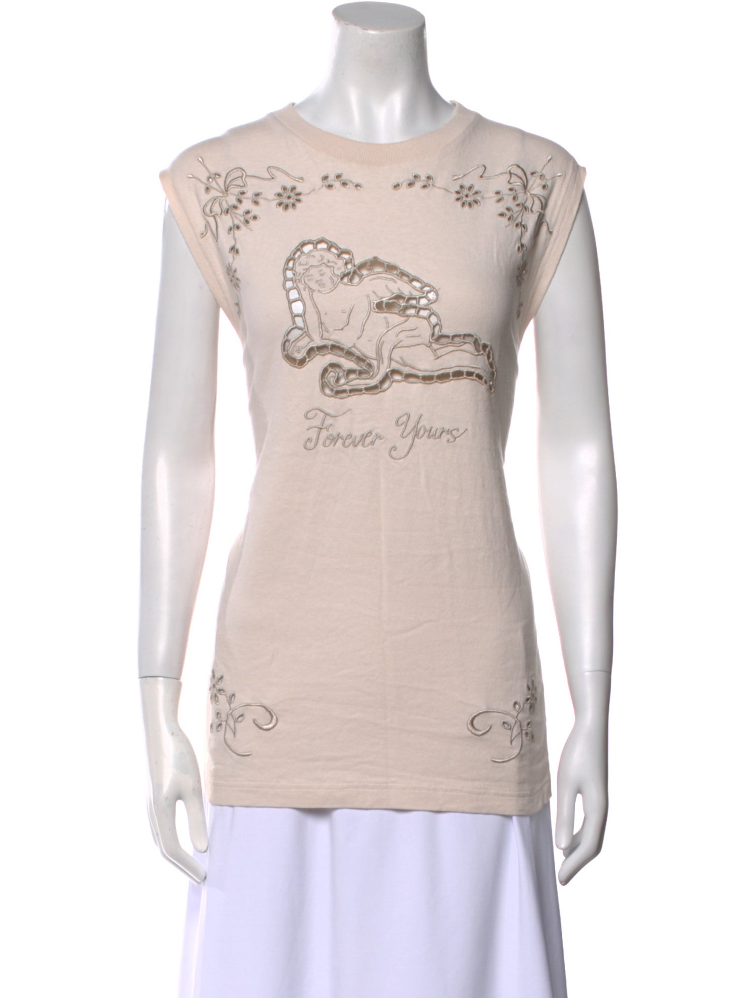 Acne Studios Graphic Print Crew Neck T-Shirt