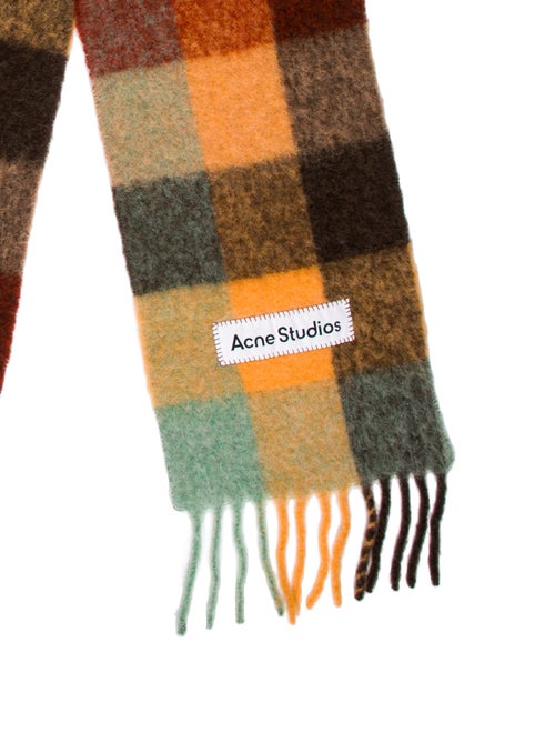 Acne Studios Mohair Striped Scarf