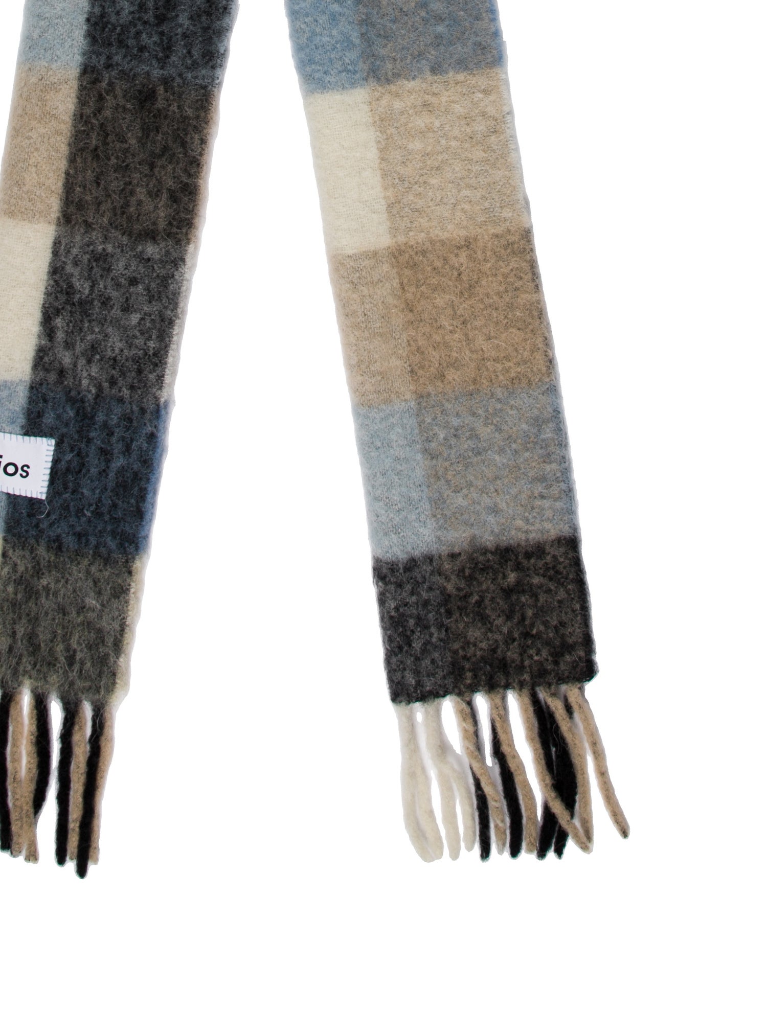 Acne Studios Alpaca Striped Scarf