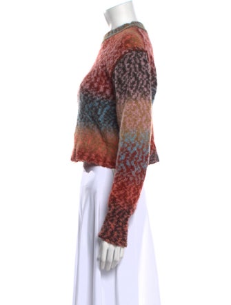 Acne Studios Printed Crew Neck Sweater