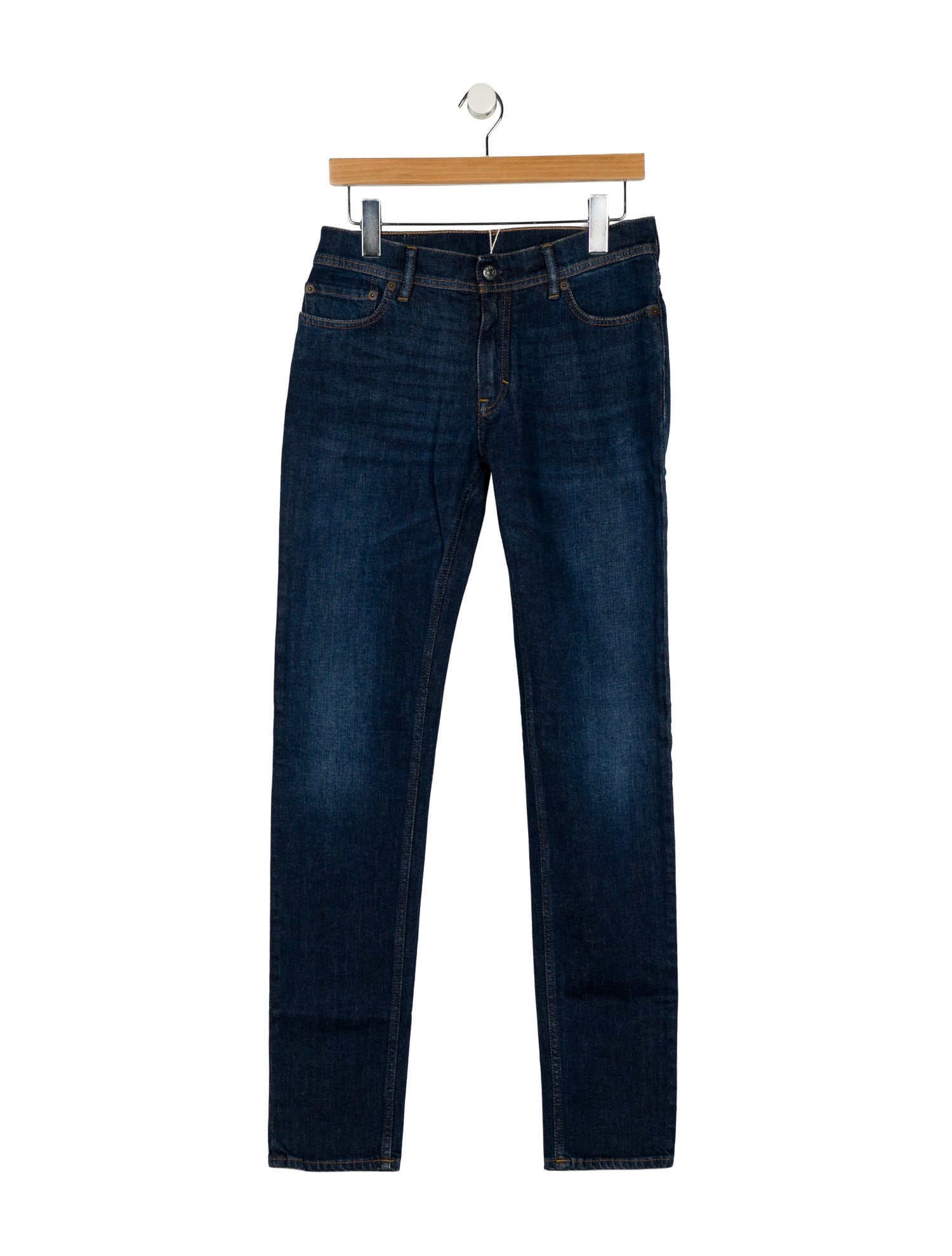 Acne Studios Mid-Rise Straight Leg Jeans w/ Tags