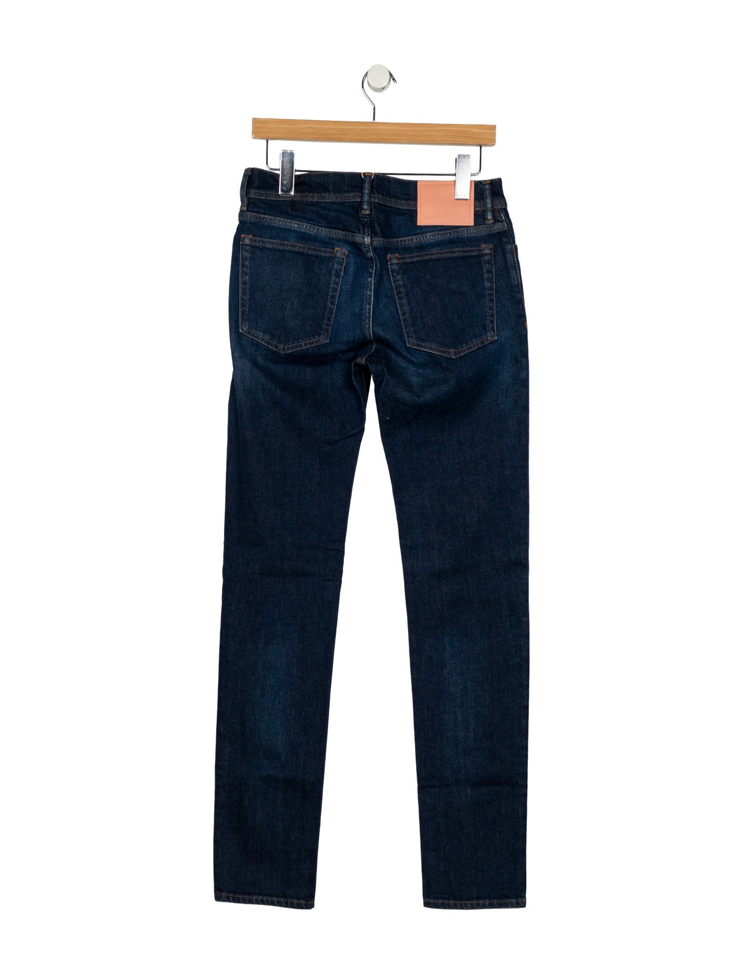 Acne Studios Mid-Rise Straight Leg Jeans w/ Tags