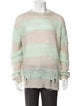 Acne Studios Striped Crew Neck Pullover