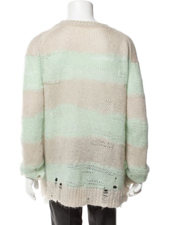 Acne Studios Striped Crew Neck Pullover