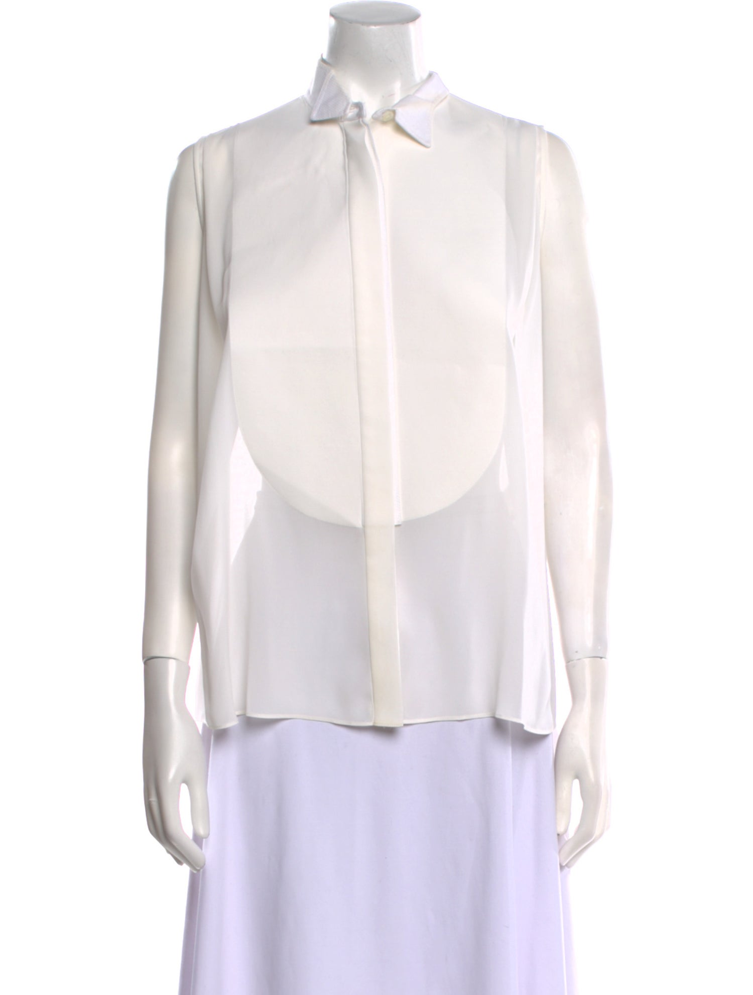 Acne Studios Sleeveless Button-Up Top