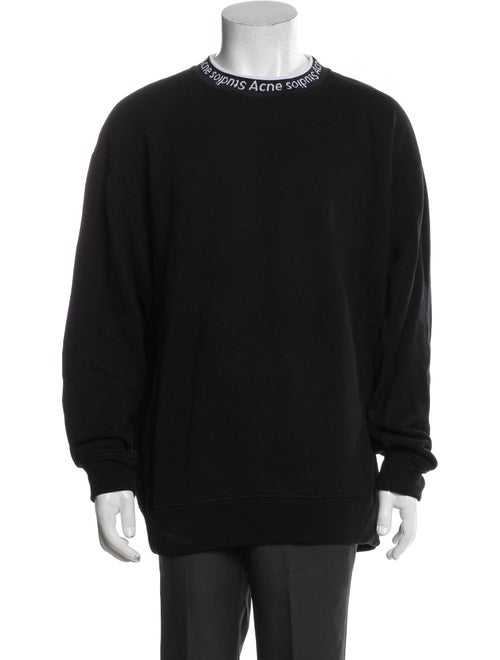 Acne Studios Graphic Print Crew Neck Pullover