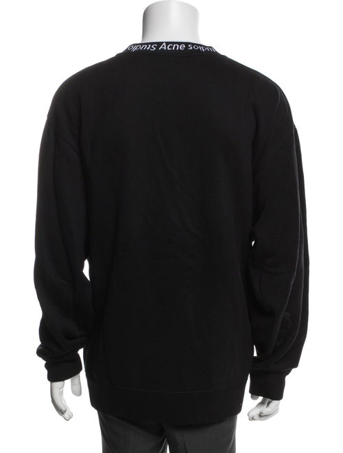 Acne Studios Graphic Print Crew Neck Pullover