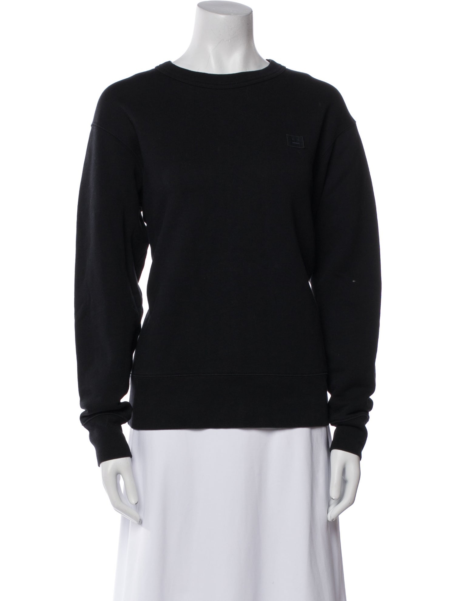 Acne Studios Crew Neck Long Sleeve Sweatshirt