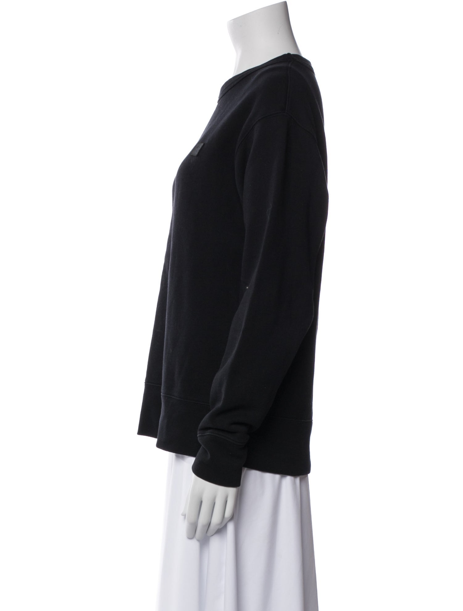 Acne Studios Crew Neck Long Sleeve Sweatshirt