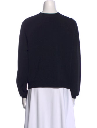 Acne Studios Crew Neck Long Sleeve Sweatshirt