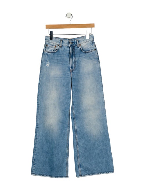 Acne Studios High-Rise Wide Leg Jeans