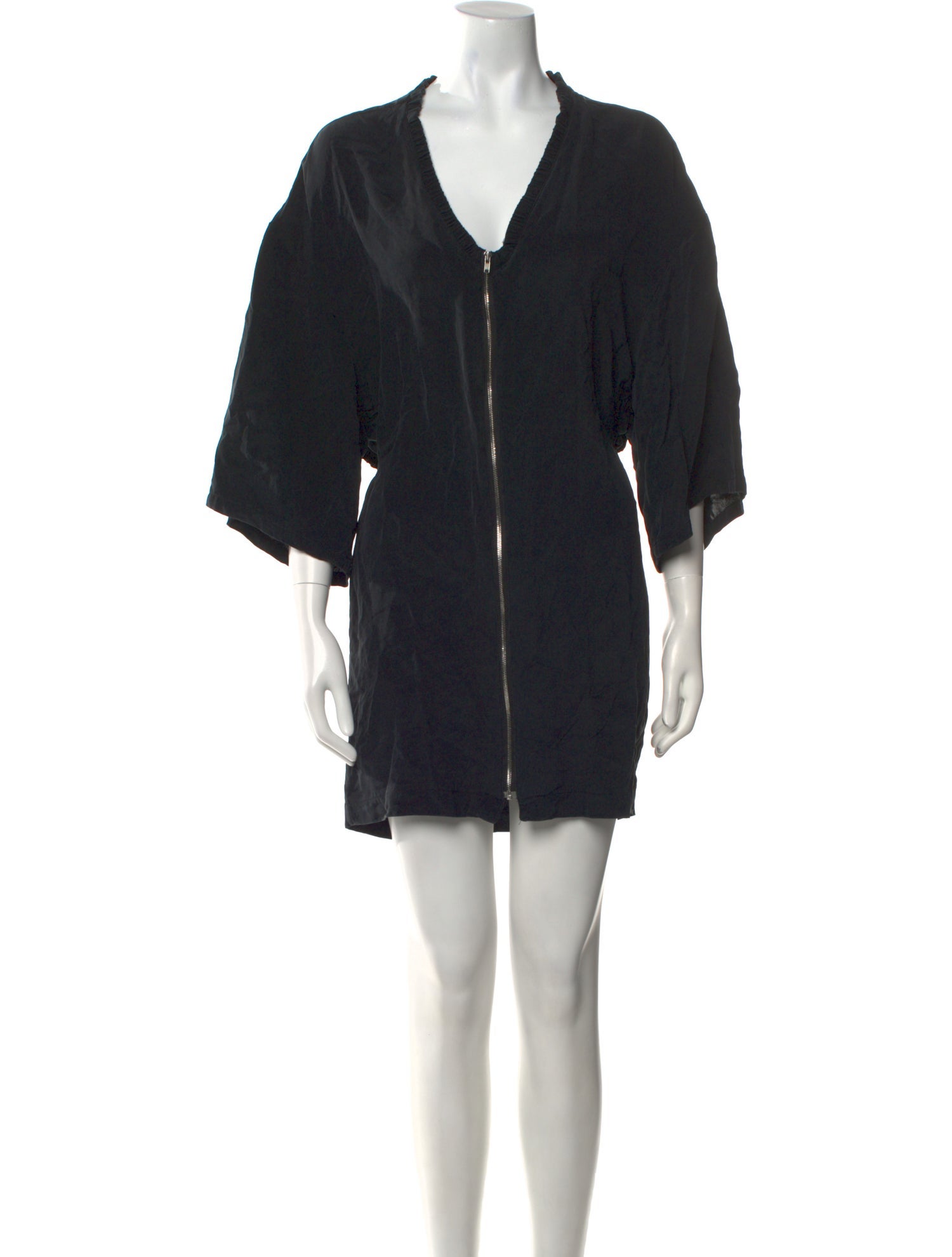 Acne Studios V-Neck Mini Dress