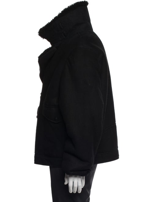 Acne Studios Shearling Puffer Coat