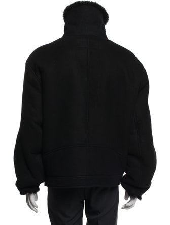 Acne Studios Shearling Puffer Coat
