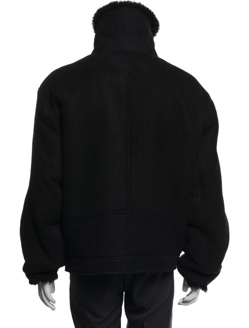 Acne Studios Shearling Puffer Coat