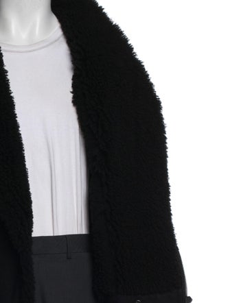 Acne Studios Shearling Puffer Coat