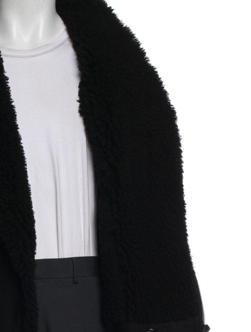 Acne Studios Shearling Puffer Coat