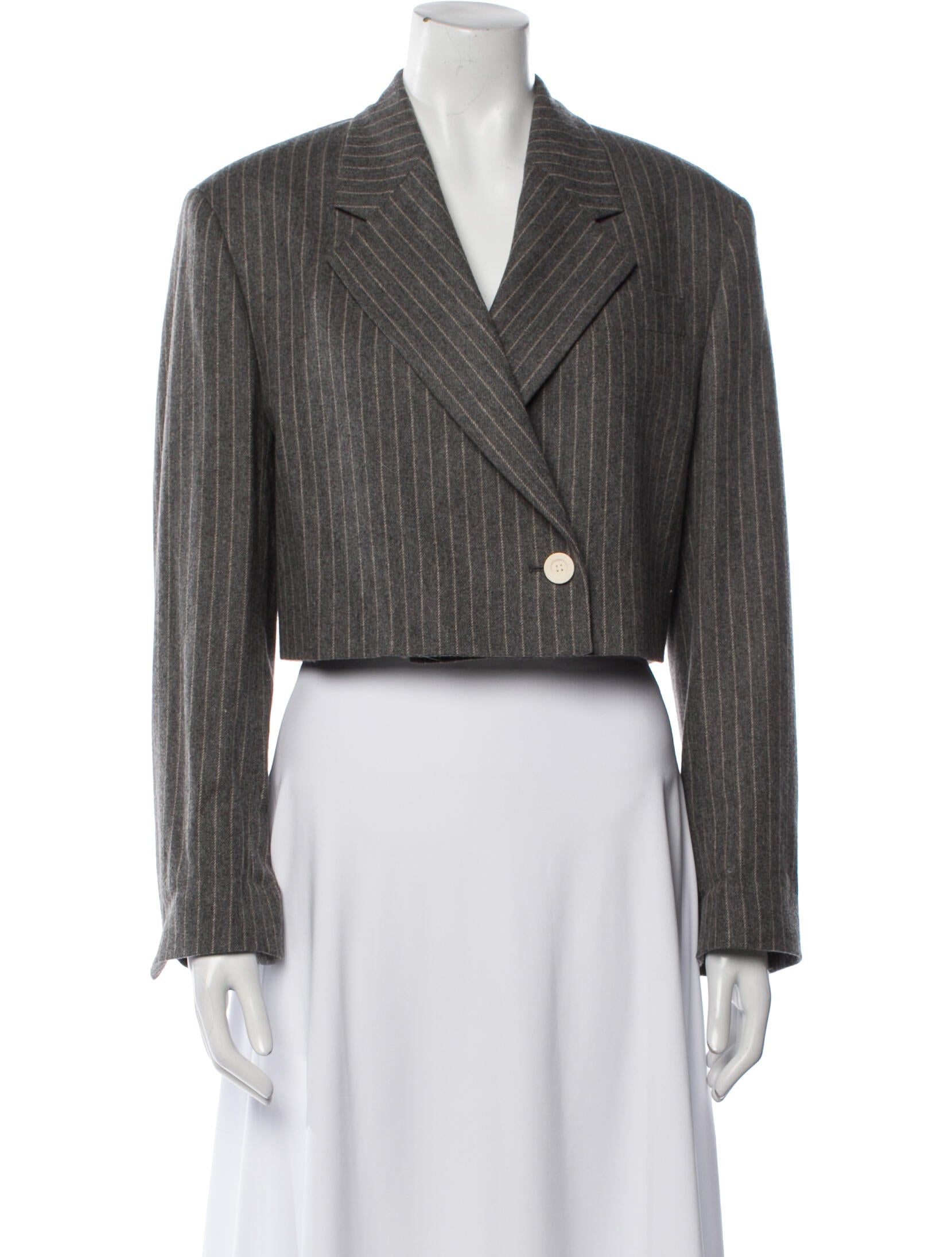 Acne Studios Wool Striped Blazer