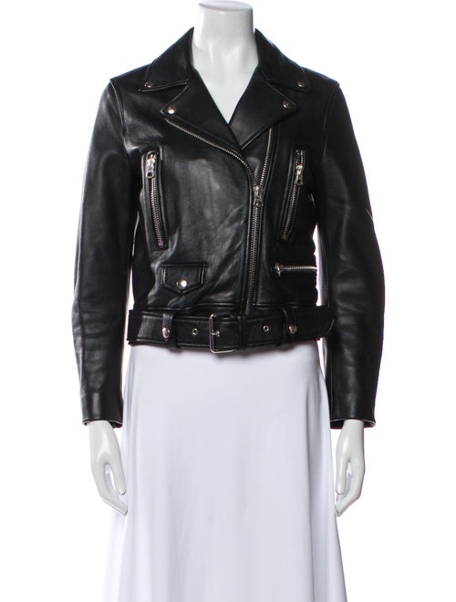 Acne Studios Leather Biker Jacket