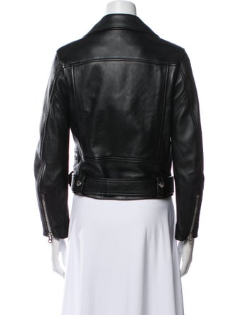 Acne Studios Leather Biker Jacket