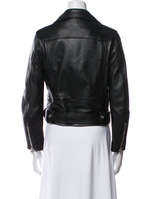 Acne Studios Leather Biker Jacket