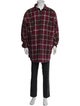 Acne Studios Plaid Print Parka