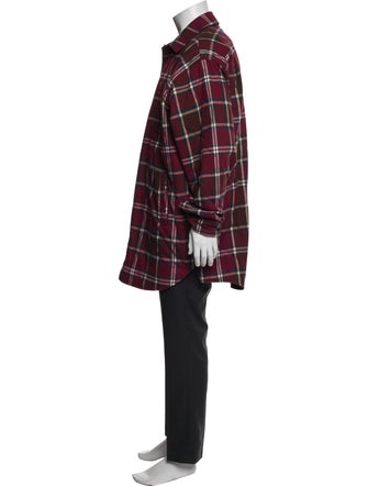 Acne Studios Plaid Print Parka