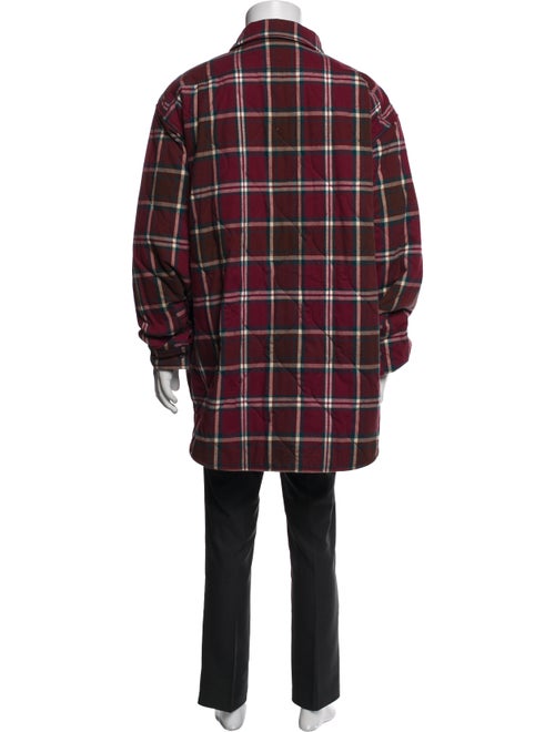 Acne Studios Plaid Print Parka