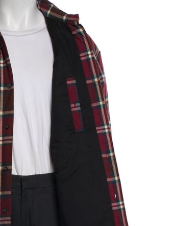 Acne Studios Plaid Print Parka