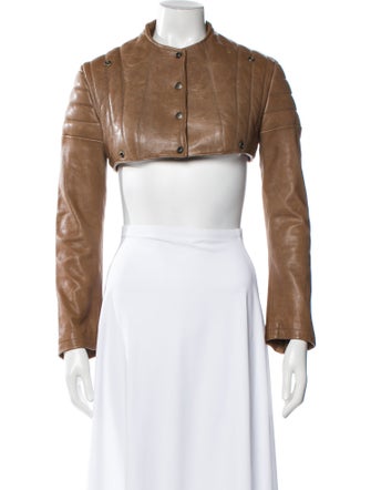 Acne Studios Leather Bolero