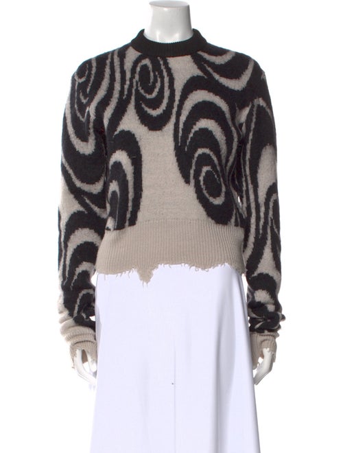 Acne Studios Merino Wool Printed Sweater