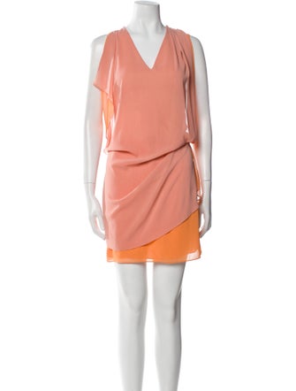 Acne Studios V-Neck Mini Dress