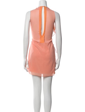 Acne Studios V-Neck Mini Dress