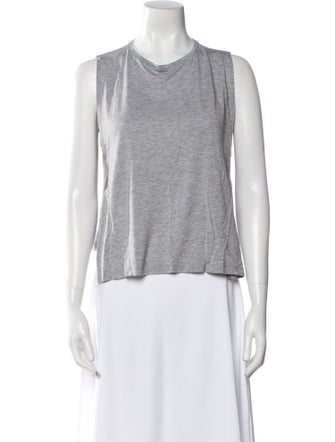 Acne Studios Crew Neck Sleeveless Top