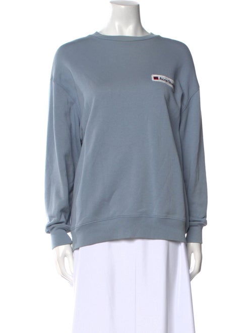 Acne Studios Crew Neck Long Sleeve Sweatshirt
