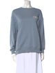 Acne Studios Crew Neck Long Sleeve Sweatshirt