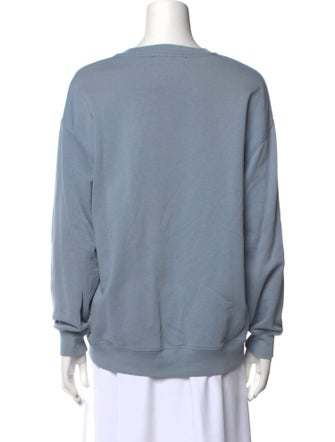 Acne Studios Crew Neck Long Sleeve Sweatshirt