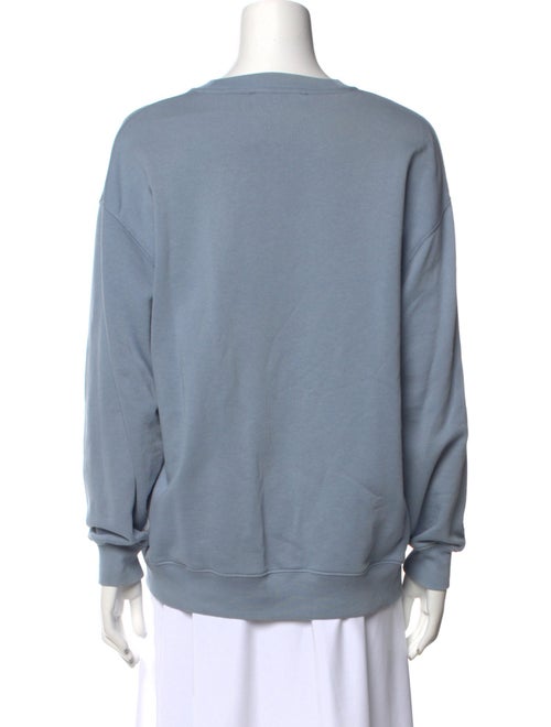 Acne Studios Crew Neck Long Sleeve Sweatshirt