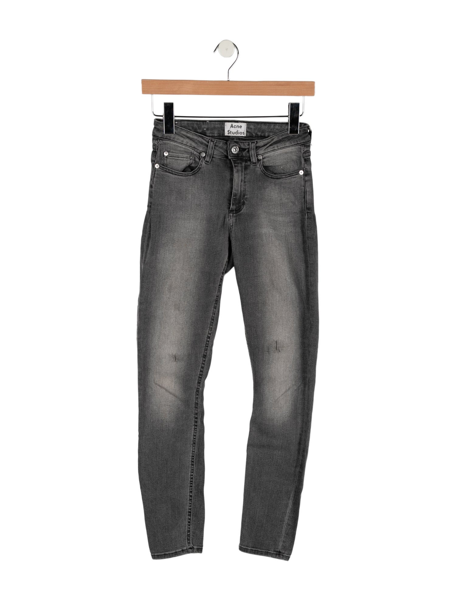 Acne Studios Mid-Rise Skinny Leg Jeans