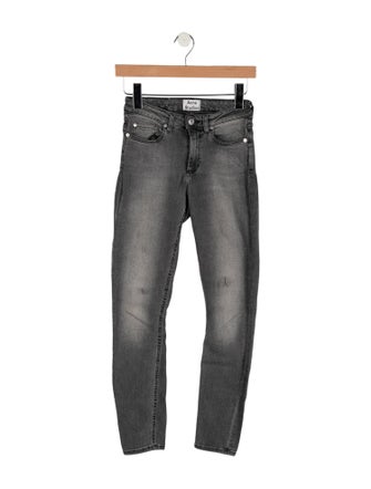 Acne Studios Mid-Rise Skinny Leg Jeans