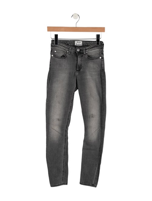 Acne Studios Mid-Rise Skinny Leg Jeans