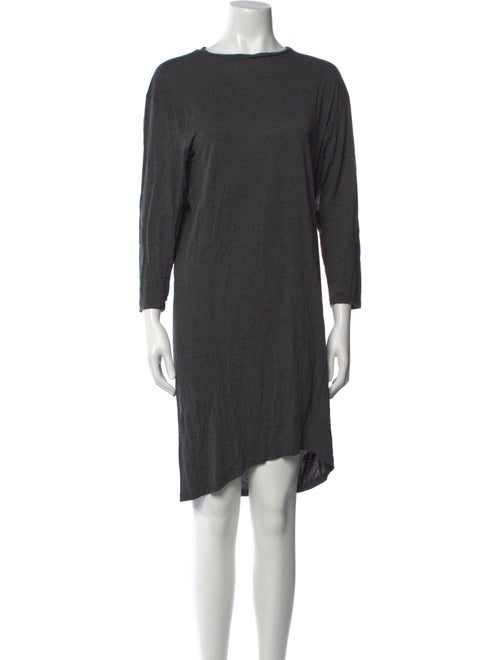 Acne Studios Bateau Neckline Mini Dress